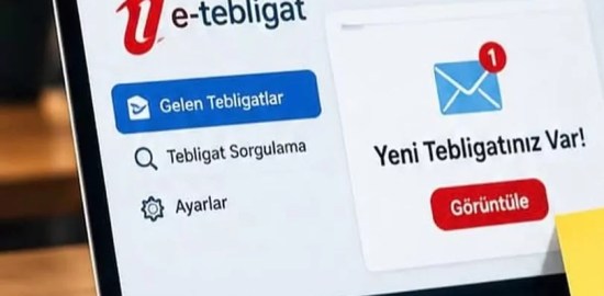 Elektronik Tebligat Sisteminde Yeni Düzenleme Yayımlandı