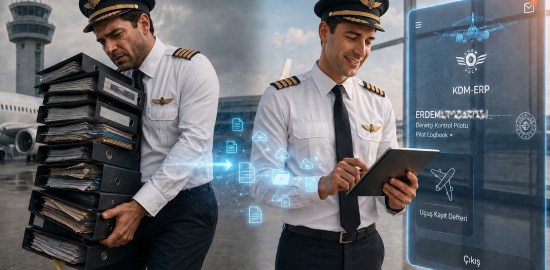 Pilotların Uçuş Kayıtları Dijitalleşiyor