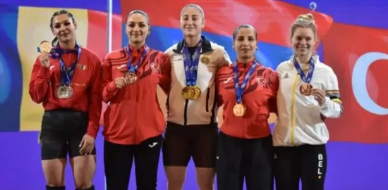 Milli Halterci Merve İlden Avrupa Üçüncüsü Oldu