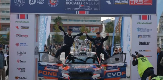 43. Kocaeli Rallisi’nde Zafer Uğur Soylu ve Soner Tamer’in