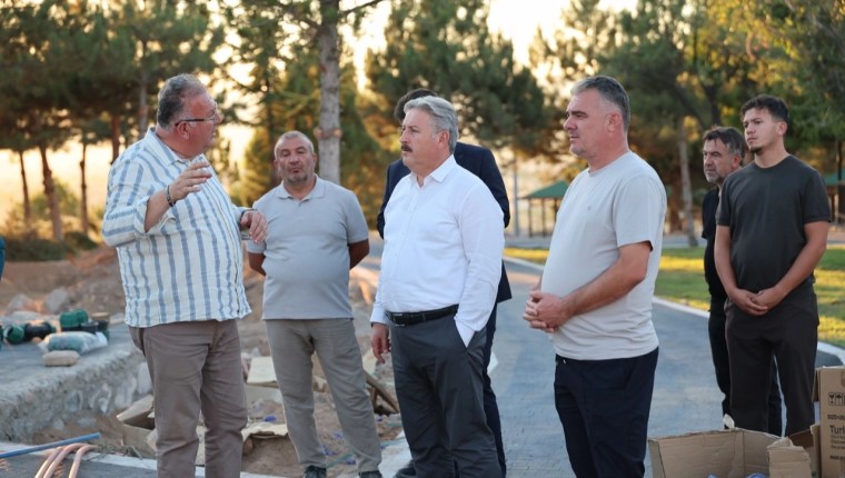 Melikgazi’de Gesi Mesire Alanı Yenileniyor