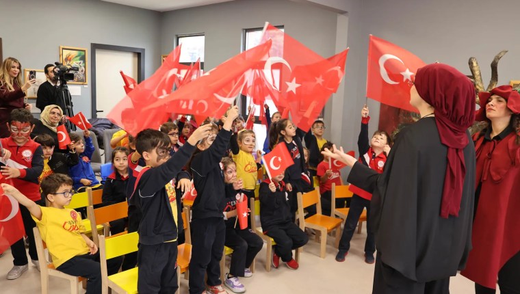 Keçiören’de Çocuklar Cumhuriyet Bayramı’nı Sanatla Kutladı