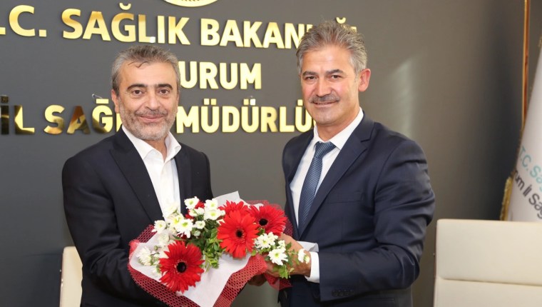 Erzurum İl Sağlık Müdürlüğü’nde Görev Değişimi