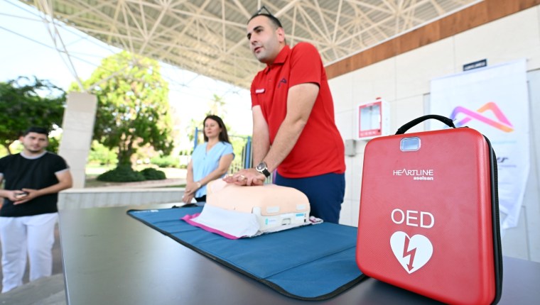 Mersin’de Hayat Kurtaran Eğitim: OED Cihazı Tanıtıldı