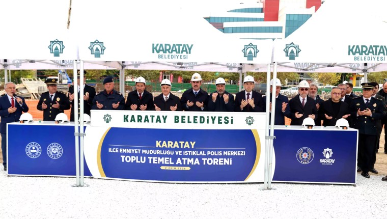 Karatay’da Güvenlik Yatırımları İçin Temeller Atıldı