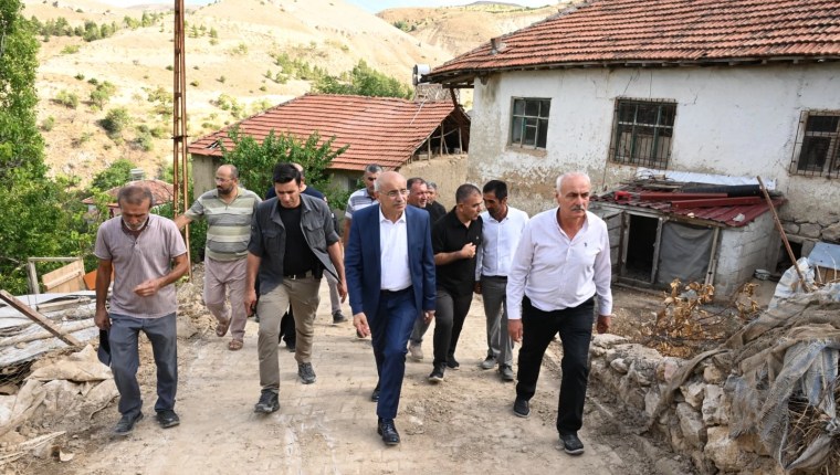 Başkan Sami Er’den Selden Etkilenen Hekimhanlılara Ziyaret