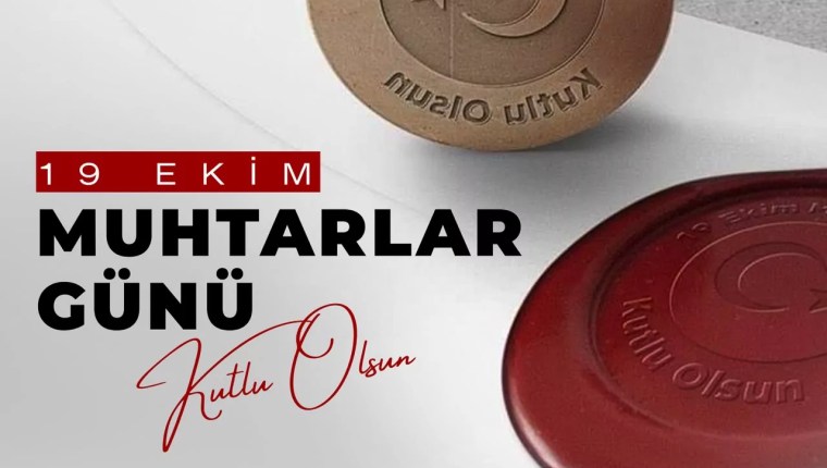 İçişleri Bakanlığından 19 Ekim Muhtarlar Günü Mesajı