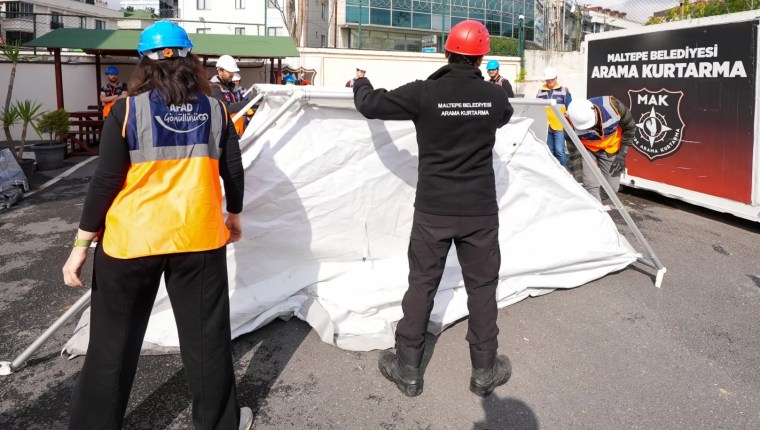 Maltepe Belediyesi’nden Afet Risklerini Azaltmaya Yönelik Çalışmalar
