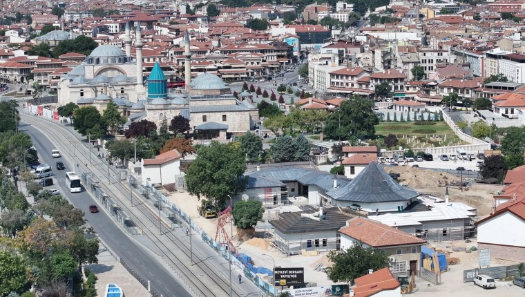 Konya’da Mevlevi Dergâhı Projesinde Çalışmalar Devam Ediyor