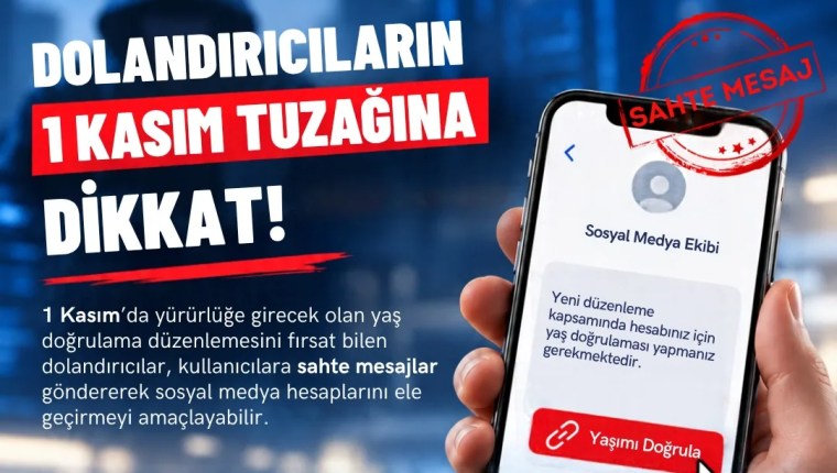 Siberay’dan Sosyal Medyada Yaş Doğrulama Dolandırıcılığına Karşı Uyarı!