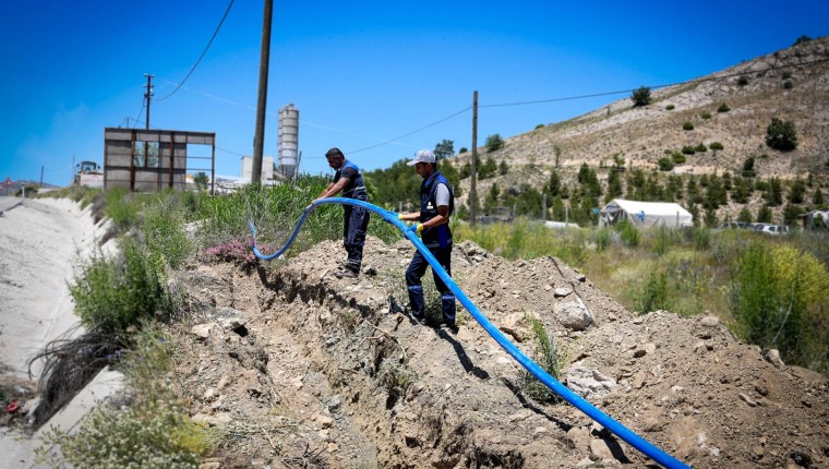 Hekimhan’da 10 Kilometrelik Yeni İçme Suyu Hattı