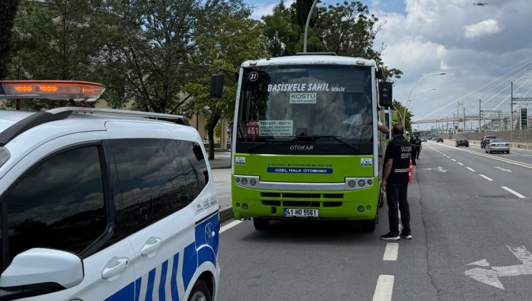Kocaeli’de Klima Denetimi: Kurallara Uymayan 8 Otobüse İşlem