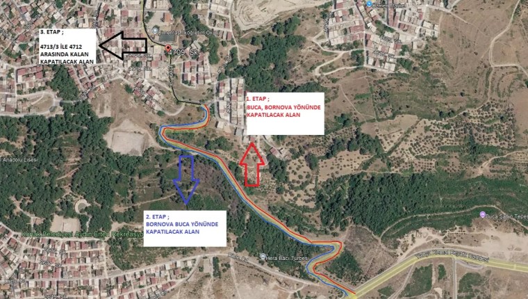 İzmir’de Buca-Bornova Hattında Şahin Tepesi Yolu Yenileniyor