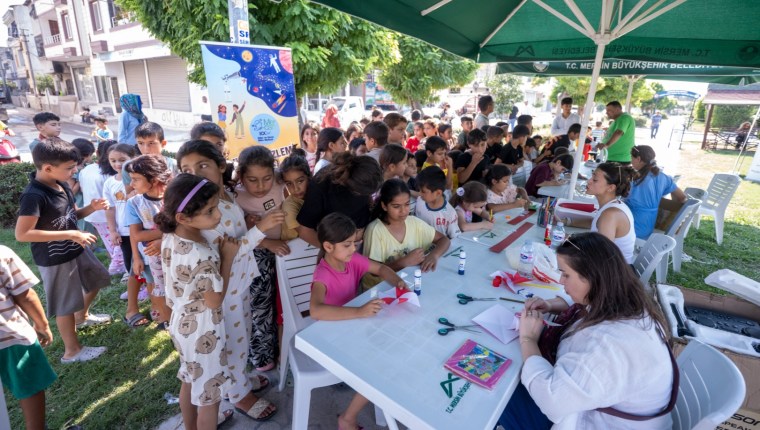 Mersin Büyükşehir’in Etkinlikleri Çocuklardan Büyük İlgi Görüyor