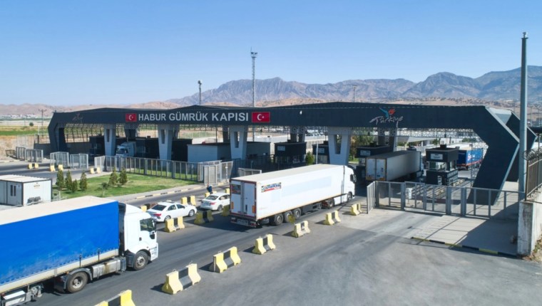 Habur Sınır Kapısı’nda 2026 TIR Çıkış Rekoru