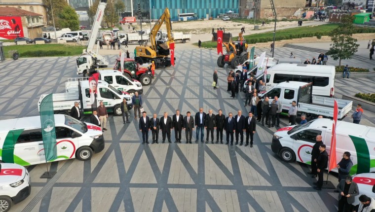 Osmangazi Belediyesi Araç Filosuna 41 Yeni Araç Ekledi