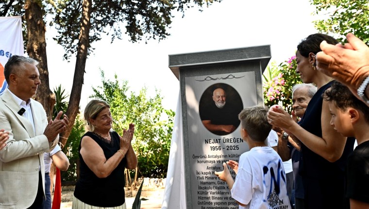 Muratpaşa’dan Vefa: Mimar Nejat Üreğen’in Adı Kaleiçi’nde Yaşatılacak