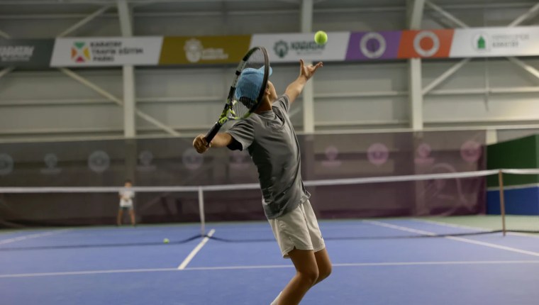 Karatay’da Cumhuriyet Bayramı Tenis Turnuvasına 108 Sporcu Katıldı