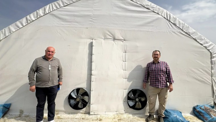 Kocaeli’de Üreticilere Yüzde 75 Hibeli Mantar Üretim Çadırı Desteği