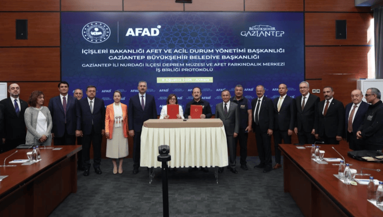 Gaziantep’te Deprem Müzesi İçin İş Birliği Protokolü İmzalandı