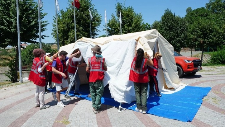 Beylikdüzü’nde Gönüllüler Afetlere Karşı Teyakkuzda