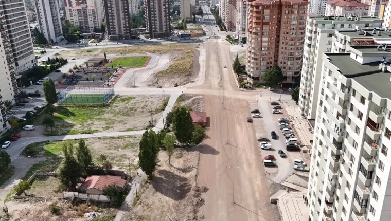 Melikgazi’de Yeni Bağlantı Yolu Trafiği Rahatlatacak