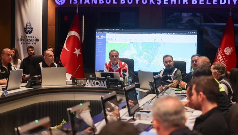 İstanbul’da Yağış Teyakkuzu: 6 Bin 900 Personel Sahada