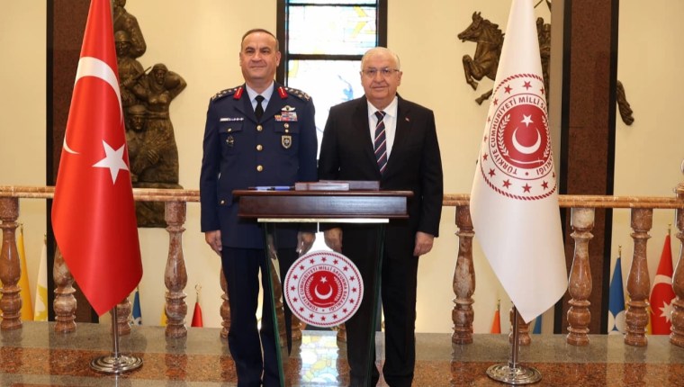 Bakan Güler, Hava Kuvvetleri Komutanı Orgeneral Dalkıran’ı Kabul Etti