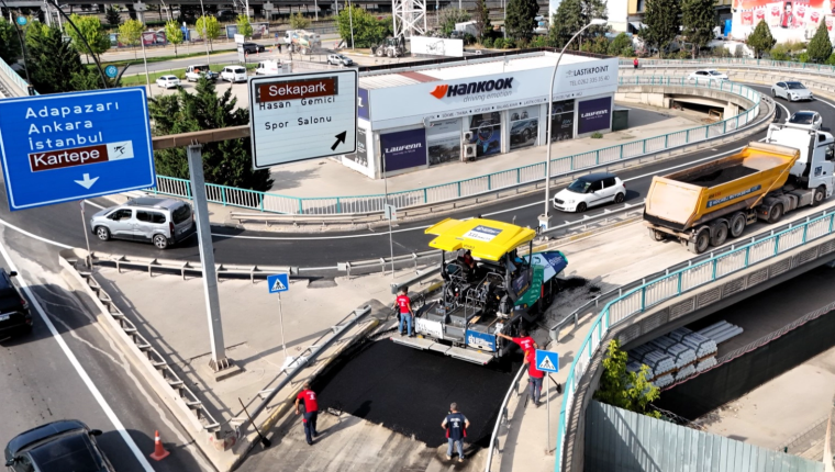 Kocaeli’de 15 Temmuz Kavşağı’nda Yol Konforu Yenilendi
