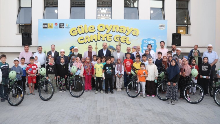 Konya’da “Güle Oynaya Camiye Gel” Buluşması
