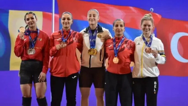 Milli Halterci Merve İlden Avrupa Üçüncüsü Oldu