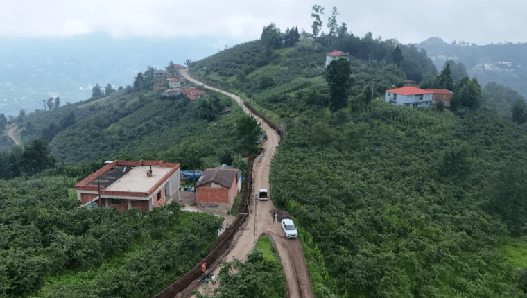 Vakfıkebir’de 11 Mahalle İçin İçme Suyu Hattı Çalışmaları Sürüyor