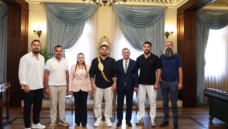 Kırkpınar Şampiyonu Erkan Taş’tan Antalya’da Anlamlı Ziyaret