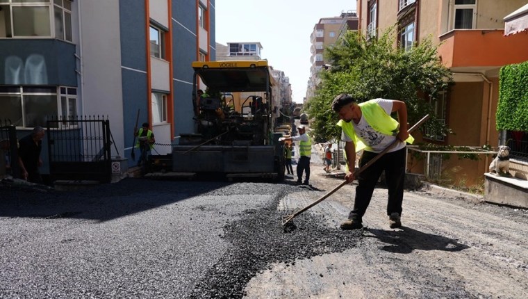 Maltepe’de Yol Yenileme Çalışmaları Sürüyor
