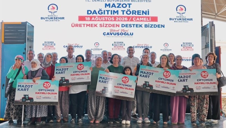 Denizli’de Çiftçilere Mazot Desteği Sürüyor