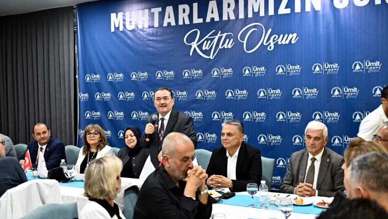 Muratpaşa’da Muhtarlar Günü Buluşması