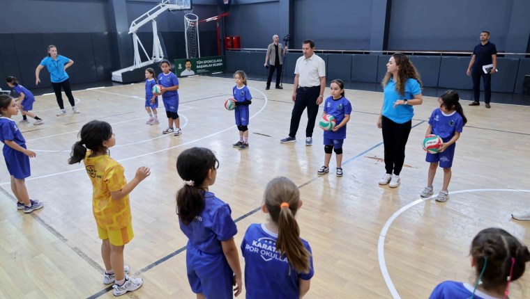 Başkan Kılca Yaz Spor Okulları’nda Öğrencilerle Buluştu