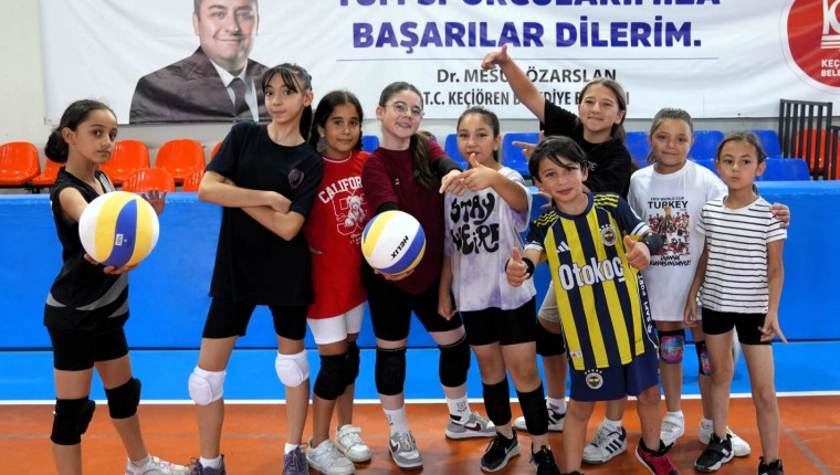 Keçiören’de Spora Teşvik: Çocuklar ve Gençler İçin Kesintisiz Destek