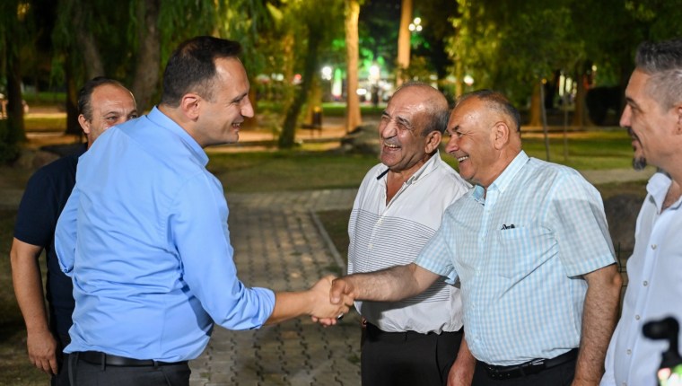Başkan Eşki Çamdibi’nde Vatandaşlarla Buluştu
