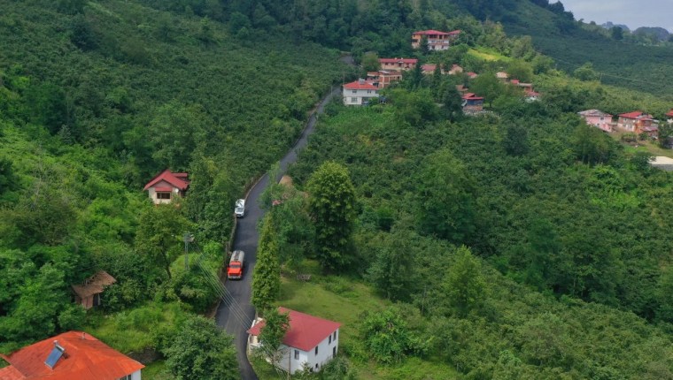 Ordu’da Yenisayaca Mahallesi’ne Sıcak Asfalt Konforu