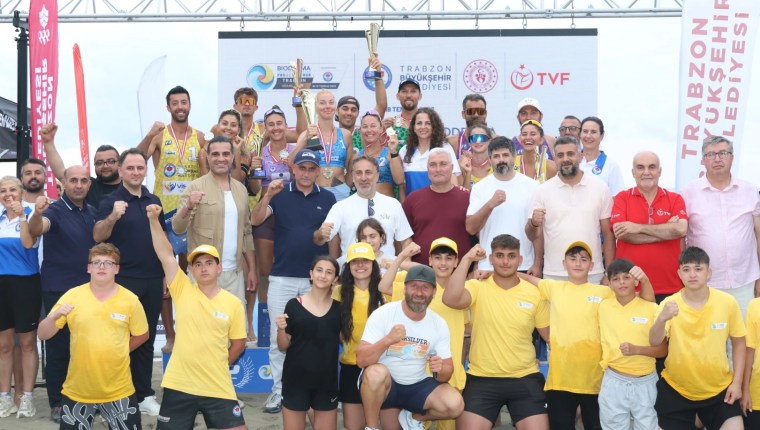 Trabzon’da Plaj Voleybolu Heyecanı Finalle Taçlandı