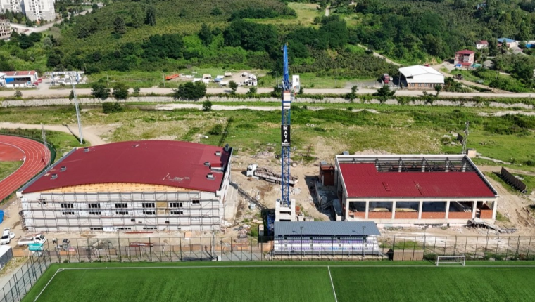 Altınordu’ya Modern Spor Kompleksi Yükseliyor