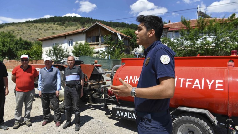 Ankara Büyükşehir’den Kırsala Yangın Gücü Takviyesi