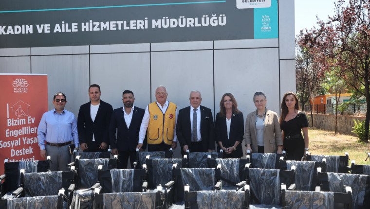 Nilüfer’de Engelli Bireyler İçin 60 Tekerlekli Sandalye Desteği
