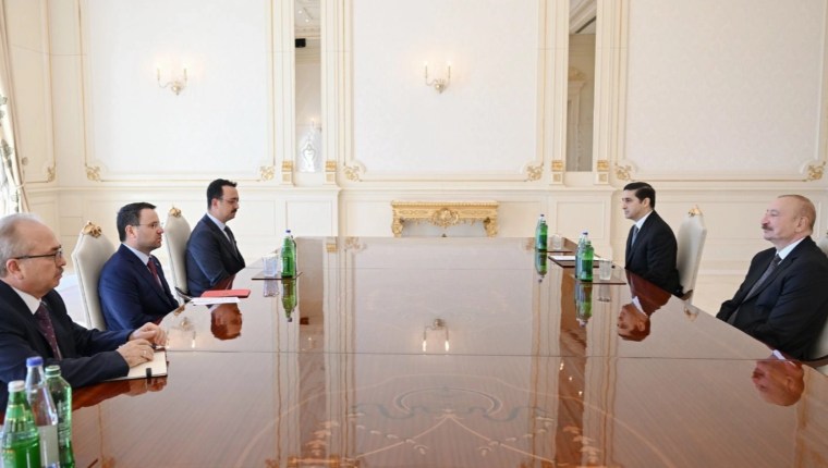 Bakan Gürlek, Azerbaycan’da Aliyev ile Görüştü