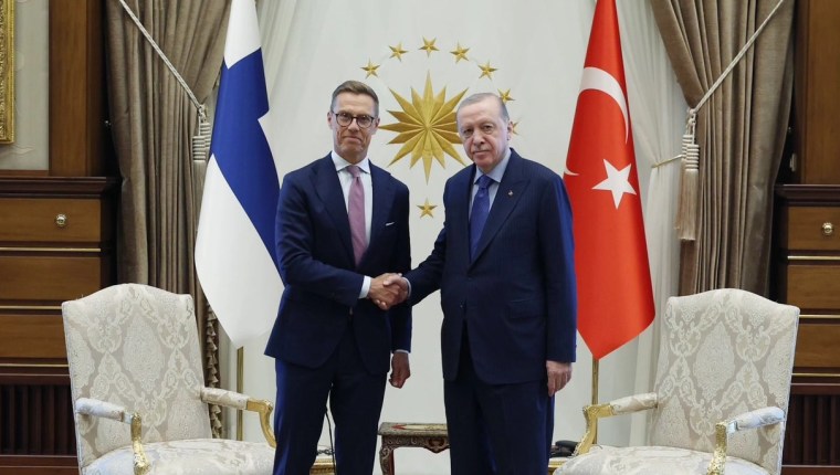 Erdoğan, NATO Zirvesi Kapsamında Finlandiya Cumhurbaşkanı Stubb ile Görüştü