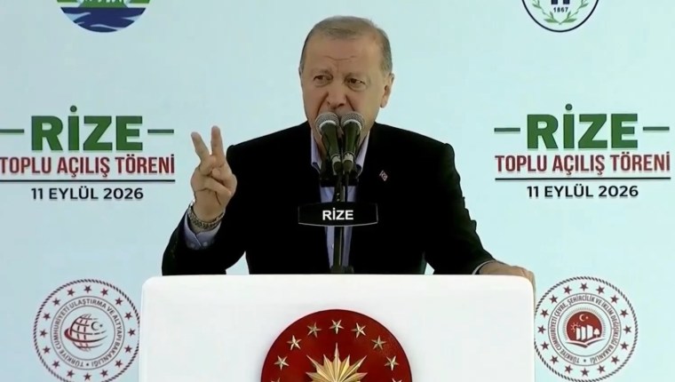 Cumhurbaşkanı Erdoğan Rize’de 26 Projenin Açılışını Gerçekleştirdi