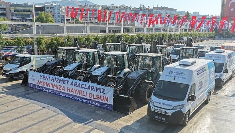 Başkan Çerçioğlu Büyükşehir Belediyesi'nin Araç Filosunu 90 Milyon Liralık Yatırımla Güçlendirdi