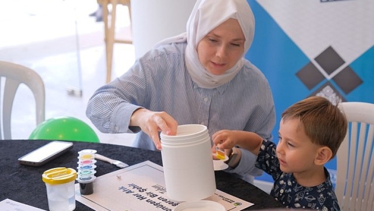 İnegöl Belediyesi'nden “Atıktan Saksıya, Saksıdan Yaşama" Etkinliği
