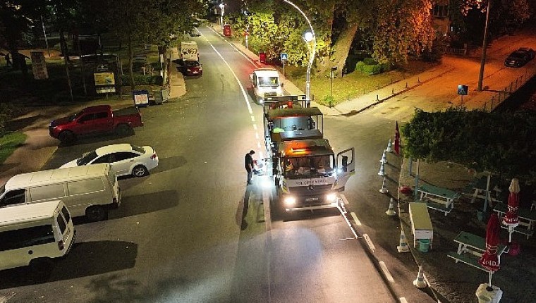 Karamürsel Plaj Yolu Caddesi'ne özel asfalt dokunuşu